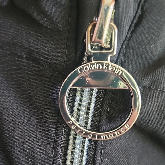 Calvin Klein Black & Pink Bomber Jacket  Stylish & Versatile - Picture 7 of 8